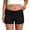 Black, variant on TrendOFT Swim Shorts for Women High Waist Tummy Control Printed Multi Color Versatile Boyshort Swimsuit Bottom Black L