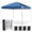 Blue, variant on SONGMY 10' x 10' Foot Pop Up Canopy Tent with Roller Bag Portable Oxford Shade Fabric Waterproof Instant Shelter for Outdoor Events Market and Camping Brown