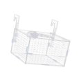 thumbnail image 4 of Acrylic Fish Tank Box Fry Breeder for Aggressive Fish Newborn Fry 15x10x10cm and hook, 4 of 8