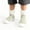 Light Green, variant on Dpytoraw Winter Baby Booties Long Tube Thickened Cute Cartoon Bear Pattern Non Slip Sole Infant Toddler Walking Shoes Soft Socks Soft Sole Infant Shoes Size 4