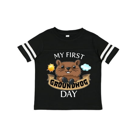 

Inktastic My First Groundhog Day- cute Boys or Girls Toddler T-Shirt