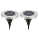 thumbnail image 5 of Lámpara de tierra para césped impermeable con luz solar enterrada 12X 12 LED (blanco cálido), 5 of 5