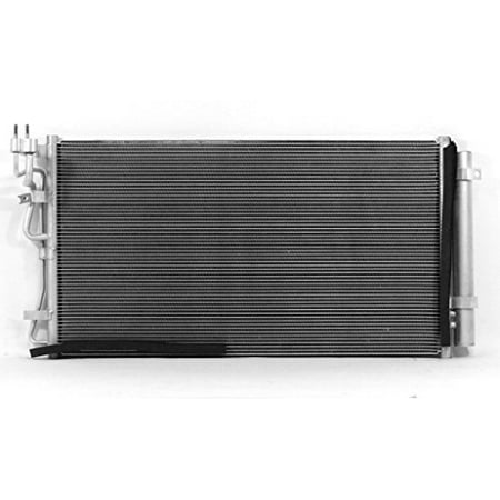 A-C Condenser - Pacific Best Inc For/Fit 3761 11-11 Hyundai Equus 09-11 Genesis (Best Tires For Hyundai Genesis Sedan)