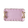 thumbnail image 1 of Hearth & Gear Perfume Tray Resin Bow Tray Decorative Tray For Necklaces Jewelry Keys Earrings And Small Items Decorative Tray Bow Tray Wire Baking Racks for Cookies Baking Sheets Nonstick with Rack, 1 of 3