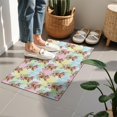 thumbnail image 4 of Colorful Highland Cow Flower Pattern Door Rugs,Washable Non Slip Door Mats Indoor,Decorative Door Mats,Entry Mat Indoor for Entrance,Bedroom,Kitchen,Bathroom,16"x24", 4 of 6