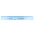 thumbnail image 4 of KAKOWELY 1 pc Acrylic Ruler Sewing Ruler Acrylic Gauge Stitching Ruler for Cloth Craft,11.81"X1.18"X0.2", 4 of 5