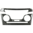 thumbnail image 4 of Loewten 4pcs Air Conditioning Panel Trim CD Panel Frame Carbon Fiber Decor Fit For Charger 2011-2014,Air Conditioning Panel Trim,CD Panel Cover, 4 of 8
