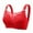 Red, variant on Bras for Women,Front Buckle Lace Edge Seamless Movement Yoga Sleep Bra for Support and Comfort,Sports Bras for Women,Hot Pink,38