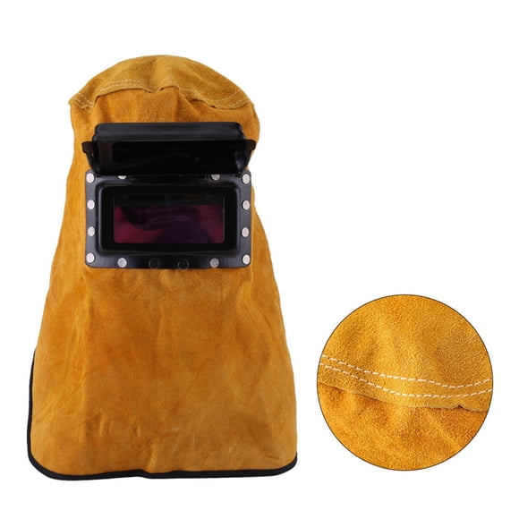 Welding Helmet with Lens, Auto Darkening Welding Helmet, Protection Mask for Neck and Face, Ideal Accessory for Welding Workers, Very Comfortable to Wear, Adjustable Size