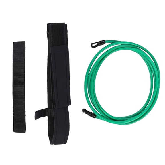 Naiovety Cinturón de entrenamiento de natación duradero y ligero para un rendimiento mejorado, cómodo y ajustable Deportes acuáticos verde-4metros