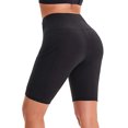 thumbnail image 7 of Hanerdun Womens 3PCS Yoga Shorts Leggings High Waist Pocket Running Bottoms Workout Activewear L, 7 of 7