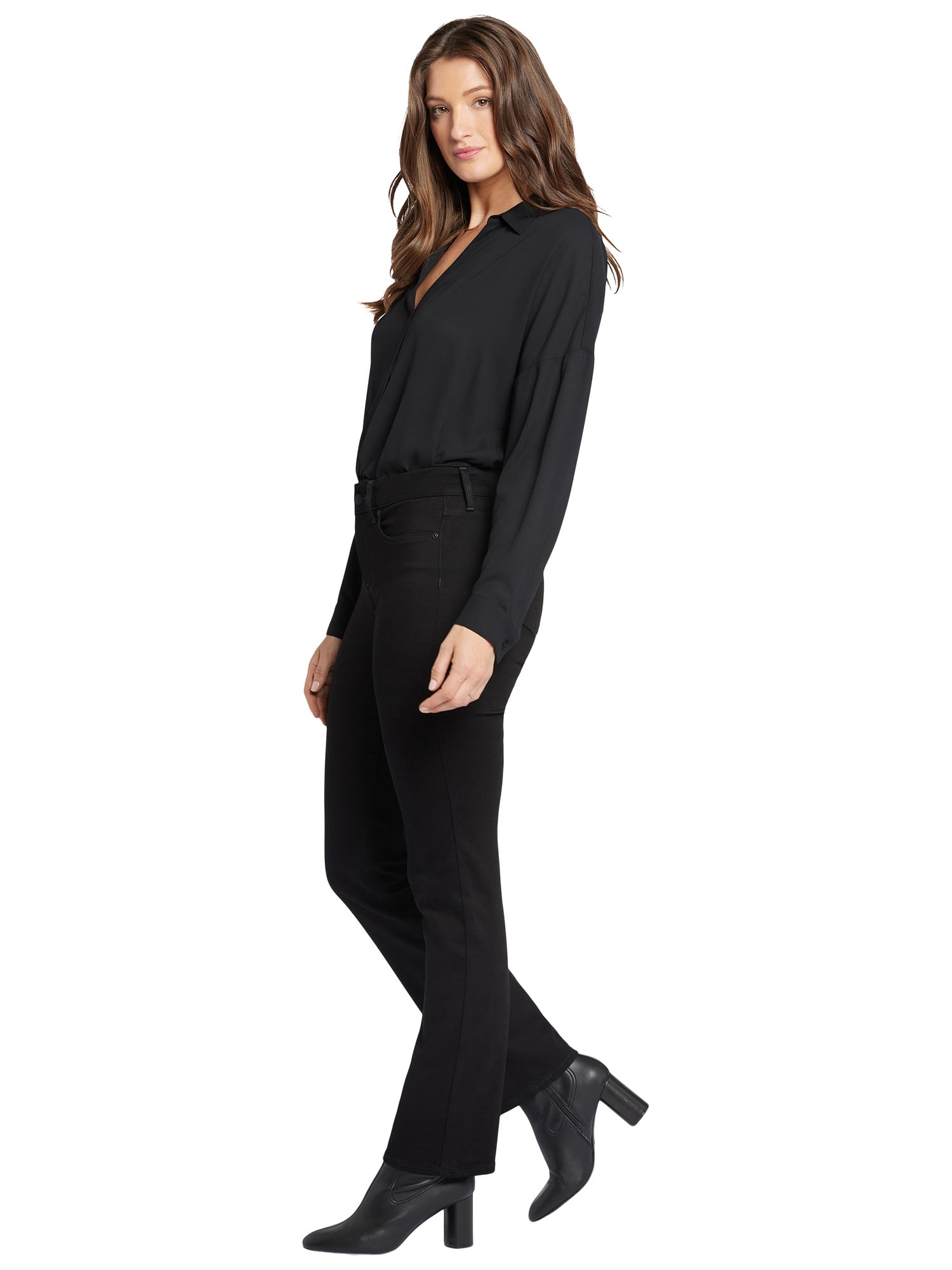 NYDJ Women’s, Women’s Petite, and Women’s Plus Marilyn Straight Jean, Sizes 2-24, featuring Lift Tuck® Technology