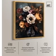 thumbnail image 2 of Velvet Night Bloom I Canvas Gothic Art Prints by Art Remedy, Gold Frame, 16 x 20, 2 of 7