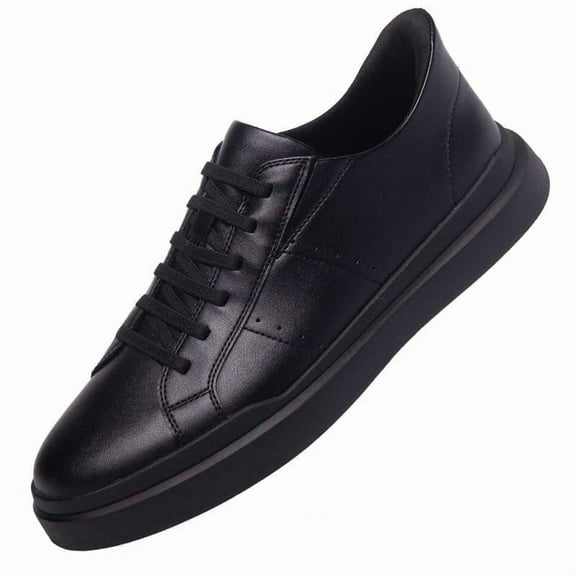 Marc Joseph New York Men's Fort Avenue Hands Free Technology Sneaker, Black, 10