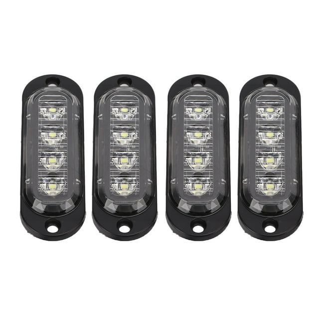Luces de posición laterales para camiones, 4 piezas Luces laterales para camiones Luces laterales para camiones Luces de posición laterales True Excellence