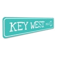 thumbnail image 3 of Key West Mile Marker Novelty Decor, Metal Wall Sign - 4x18 Inches, 3 of 4