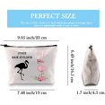 thumbnail image 2 of Hair Stylists Gift For Hairstylist Barber Hair Stylist Travel Case Zipper Pouch Makeup Bag for Hairdresser, 2 of 5