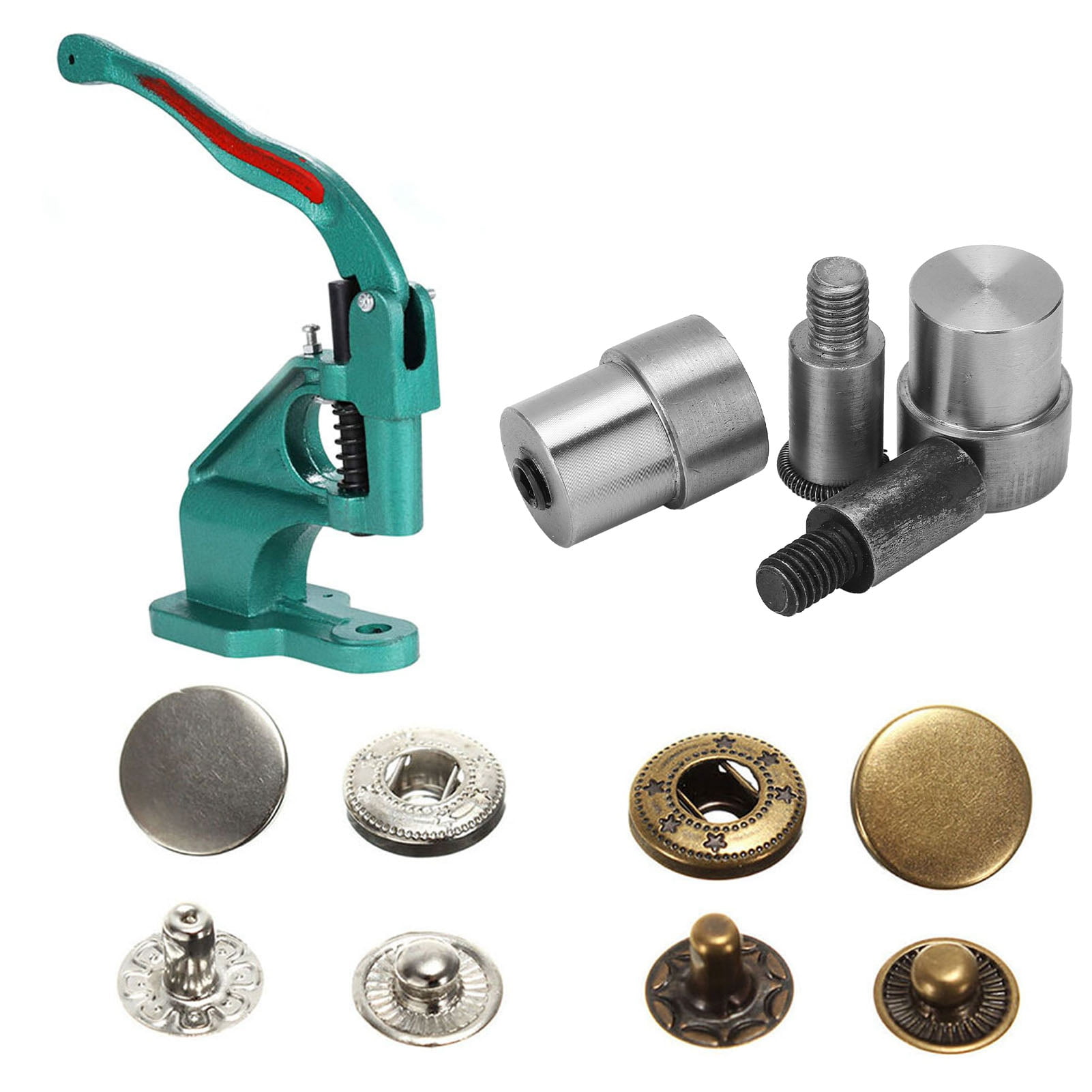 Ymiko Metal Grommet Mold,Grommet Die,Eyelet Mold Puncher Buckle Grommet