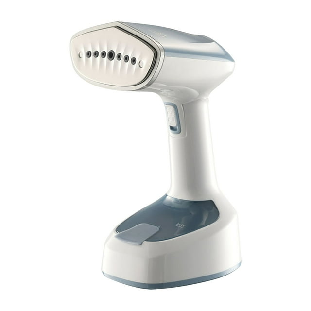 Handheld Steamer, Light Blue Foldable Garment Steamer, Foldable Handheld Garment Steamer, Portable Steamer with Large Water Tank 30-Second Heat up for Travel Home, by Goohae