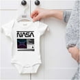 thumbnail image 5 of Retro NASA Deep Space Exploration Romper Boys or Girls Infant Baby Brisco Brands 18M, 5 of 6