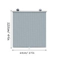 thumbnail image 3 of Retractable Sun Shade 27x49 Inch Thermal Insulation Blackout Curtain Auto Roll No Drill Suction Cup Multi Functional, 3 of 7