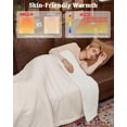 thumbnail image 4 of GARVEE Electric Heated Blanket Full Size,72"x84" Waffle Weave Fast Heating Blankets,10 Heat Levels & 1-12H Time Settings Auto Off,Beige, 4 of 9