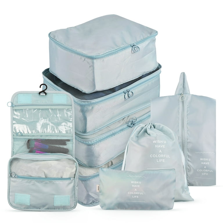 1/6/8PCS Vacuum Storage Bags Travel Suitcase Organizer Vacuum