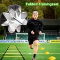 thumbnail image 2 of Ensemble D'entraînement de Vitesse et D'agilité -1 Échelle de D'agilité de 6 Mètres, 5 Cônes de Disque, 4 Crochets Métalliques, 1 Parachute de Résistance, 1 Sac de Transport, 2 of 5