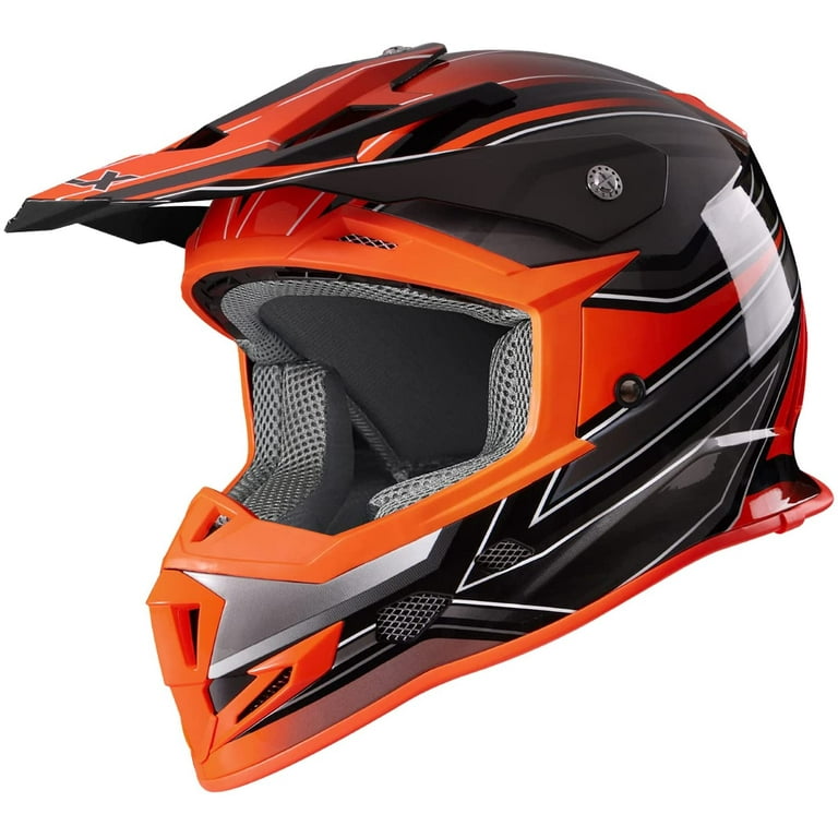 glx adult off road motocross helmet dirt bike mx atv utv full face