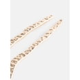 thumbnail image 5 of Scenario Women's Hammered Metal French Hair Pin, Gold-Tone, 5 of 5
