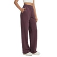thumbnail image 3 of Fantaslook Womens Wide Leg Pants with Pockets High Waisted Casual Lounge Pants Work Office Pants, 3 of 8