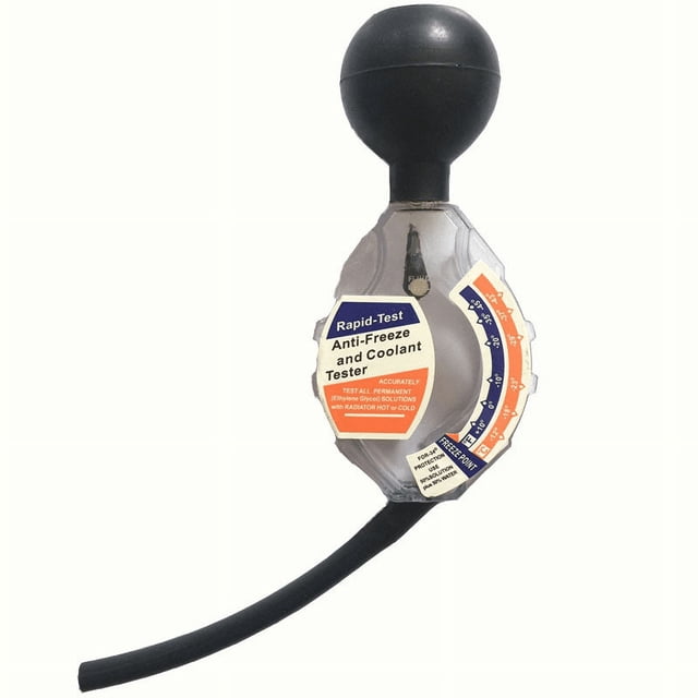Medidor de densidad de anticongelante para tanque de agua de automóvil, hidrómetro de anticongelante de dial