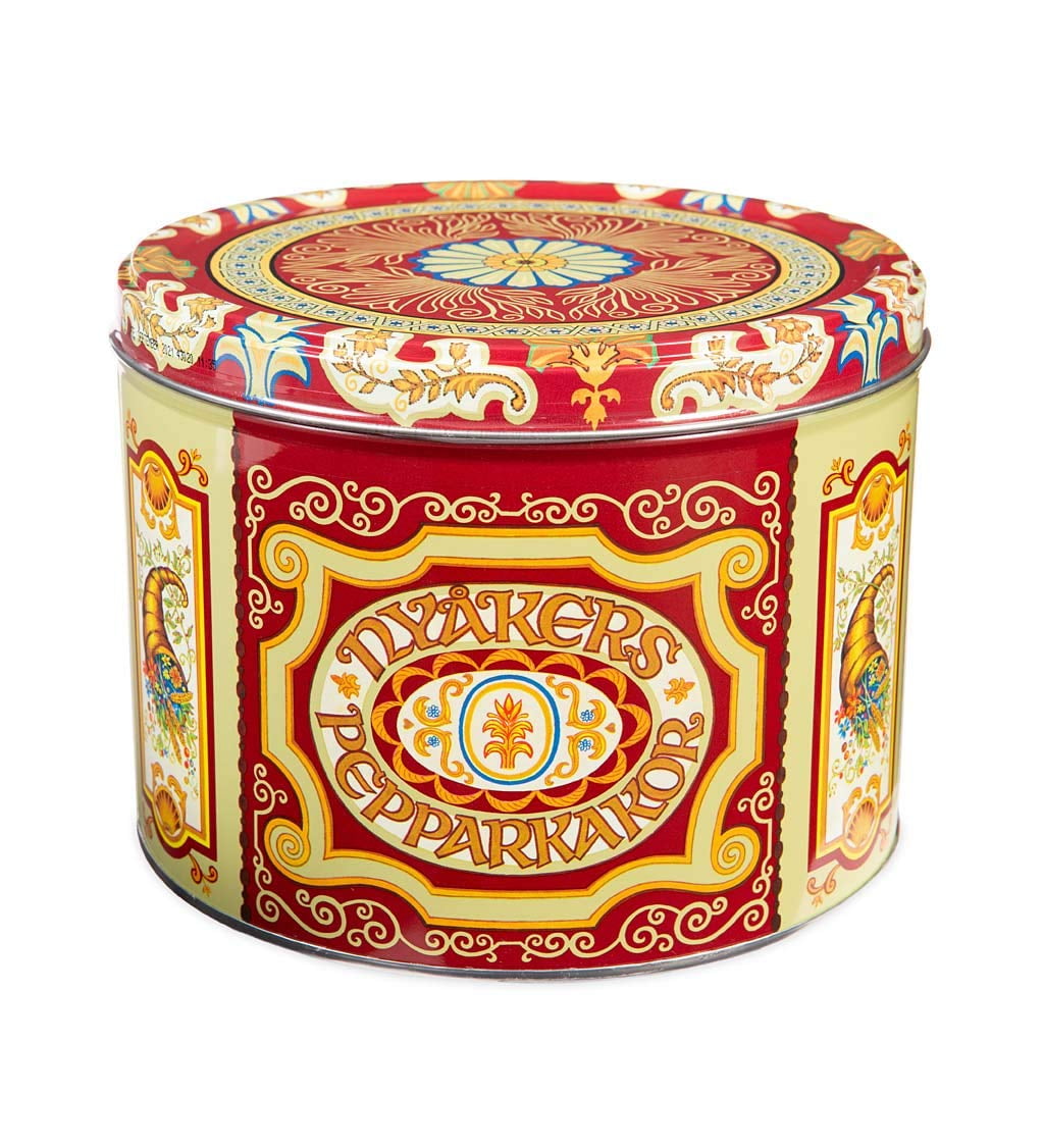 Nyakers Gingerbread Snaps Cookie, 26.45 oz Can