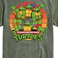 thumbnail image 3 of Teenage Mutant Ninja Turtles - Retro Sunset Circle - Men's Short Sleeve Graphic T-Shirt, 3 of 5