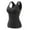 Black, variant on EGNMCR Womens Thermal Underwear Tops Lace Fleece Lined Cami Tank Top Winter Warm Base Layer Vest on Clearance