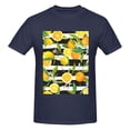 thumbnail image 4 of Bingfone Orange And Lemon Men'S Loose Fit Short-Sleeve Pocket T-Shirt, 4 of 7
