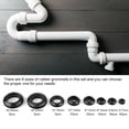 thumbnail image 4 of 180pcs/box Rubber Grommet Assortment Set Black O  Threading Washer Kit Wire Grommet To Replace Or Protect 8 Sizes With A Storage Case, 4 of 8