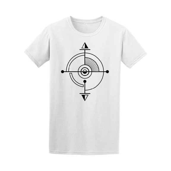 Abstract Geometric Symbol Sacred Tee Men's -Image by Shutterstock