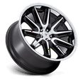 thumbnail image 2 of Asanti Black Cast Aluminum Wheel AB047 22x10.5 5x120 G-BLK MACH 38mm, AB047BS22054938, 2 of 3