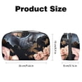 thumbnail image 5 of Bats Waterproof Oxford Cloth Charger Pouch USB Organizer Power Cord Box Organizer Cord and Cable Organizer Storage Pouch, 5.9x9.44x3.14 in., 5 of 6