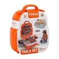 thumbnail image 2 of Aqestyerly Family Tool Box Toy Set Science Simulation Educational Suitcase Family Repair Kit Backpack Toy for Boys Girls Role Play Tools HWRETIE, 2 of 7