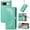 Green, variant on SaniMore for Google Pixel 8A Wallet Case with Embossed Mandala PU Leather Flip Protection Wrist Strap Credit Card Holder Pocket Kickstand Shockproof Cover For Google Pixel 8A, Green