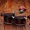 thumbnail image 4 of Jinsinto Glass Measuring Cup Glass Liquid Glass Ounce Cup With Scale And Double Nozzle Kitchen, 4 of 5