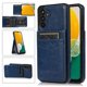 thumbnail image 1 of Funda de piel sintética estilo empresarial para Samsung A21 con tarjetero, función billetera, función atril y protección contra caídas., 1 of 5