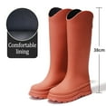 thumbnail image 2 of AUXDIQ Rain Boots Women Knee-High Waterproof Rain Shoes Outdoor Garden Shoes, 2 of 6