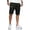 Black, variant on Mens Casual Shorts - Cotton Drawstring Summer Beach Stretch Twill Chino Golf Shorts