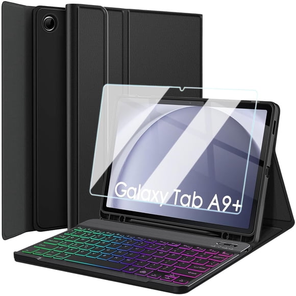 Funda de teclado Nanhent para Samsung Galaxy Tab A9 Plus 11"