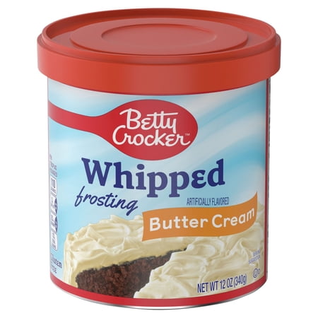 2 Pack - Betty Crocker Frosting Whipped Butter Cream 12 oz Package May Vary