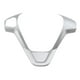 thumbnail image 5 of Funda para volante con efecto fibra de carbono, fácil instalación, accesorio duradero para coche. Plata, 5 of 9
