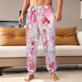 thumbnail image 2 of Kuromi And My Melody Mens Joggers Sweatpants 3D Print Pants Novelty Graphic Trousers Casual Athletic Sports Joggers with Pockets, 2 of 7